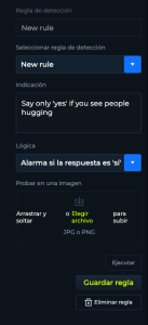 Regla existente